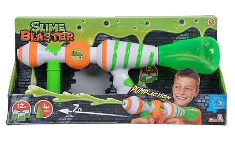 Slime Blaster Gun & Gelli/Slime-Ooze Baff with Bendable Figures! | Groupon