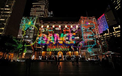 Vivid Sydney - time lapse du festival lumière & musique