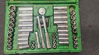 S-K Tools 94547 3/8" Drive 46 Piece 6 Point Standard/Deep SAE/Metric Sockets USA | eBay