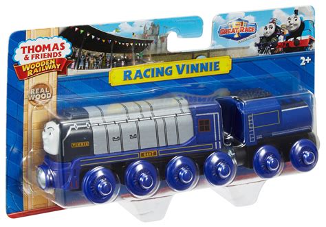 Thomas & Friends Wooden Railway, Racing Vinnie- Buy Online in United ...