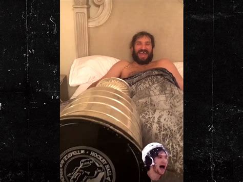 Alexander Ovechkin Takes Stanley Cup to Bed | TMZ.com