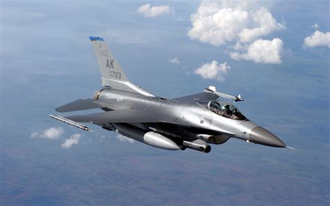 Wallpaper General dynamics f-16 fighting Falcon aircraft military aircraft aviation - free ...