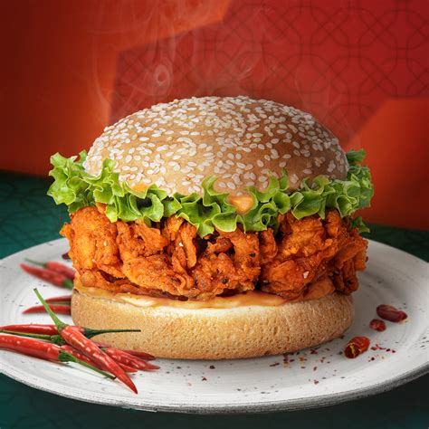 Jollibee Has New Extra Spicy Chicken Burger From 17 February