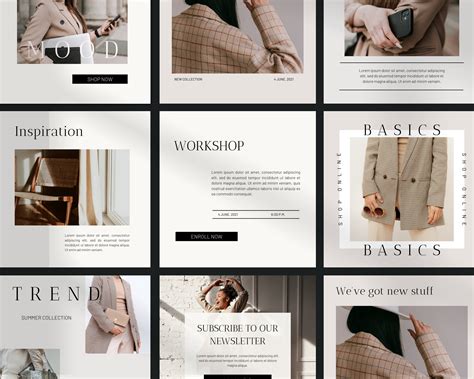 Canva Template for Blogger and Small Business Instagram Post - Etsy