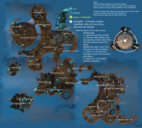 The Duviri Enigma Location Map (updated) : r/Warframe