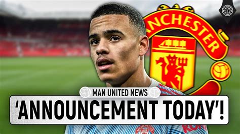 Reports: Greenwood Decision 'Today' | Man United News - YouTube