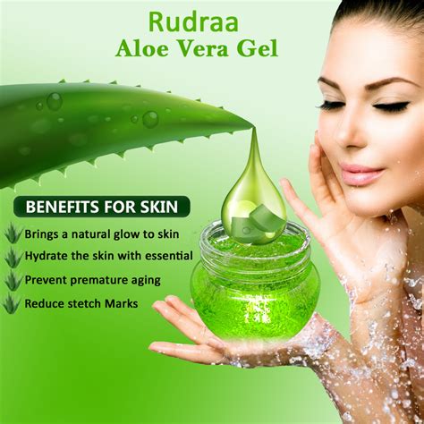 Rudraa Forever Aloe Vera Skin Pure Natural Gel 120gm | Rudraa Forever