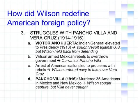 Did American foreign policy get America involved in world conflict? LESSON 33 The War to End War ...