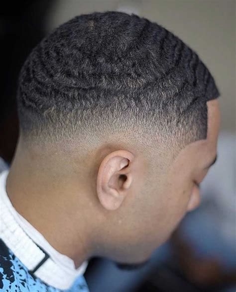 Black Men Haircuts Bald Fade With Waves