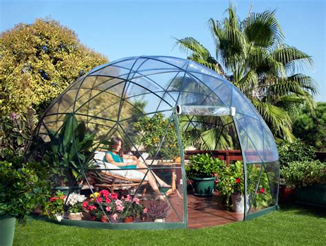 The Garden Igloo is a Pop-Up Geodesic Dome Perfect for Any Backyard