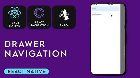 Drawer Navigation in React Native | React Navigation 6.x with Expo ...