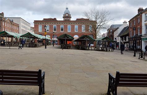 Video shows Chesterfield town centre streets eerily quiet as coronavirus keeps people away ...