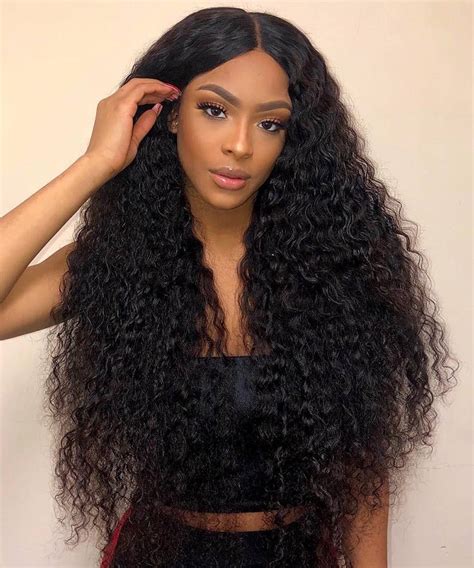 Loose Curly Lace Front Human Hair Wigs Glueless 150% Density Brazilian Virgin Remy Wigs - Msbuy.com