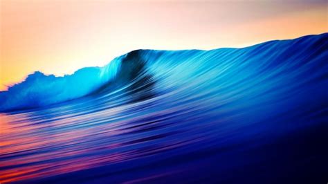 Download 1920x1080, Beautiful Oceans Sea Shiny Waves Nature - Pretty Pictures Of Waves - Teahub.io