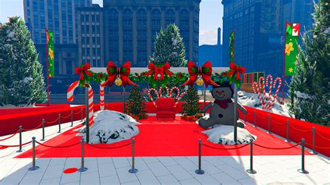 Christmas Legion Square - [YMAP / FiveM] | GTA 5 Mods