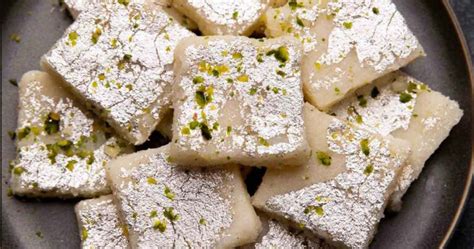 Coconut Barfi (Nariyal Burfi) - My Food Story