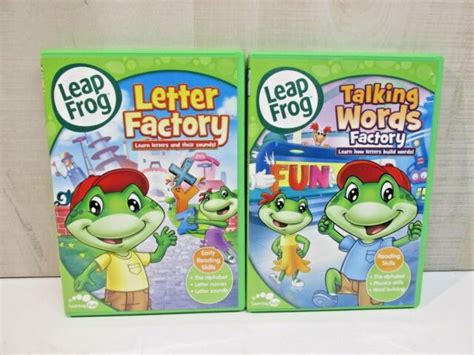 Leapfrog - Letter Factory & Talking Words (DVD, 2009) | eBay