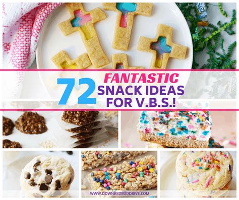 VBS Snack Ideas | 72 Vacation Bible School Snacks!