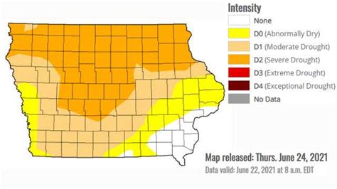 Latest report shows slight shift in Iowa’s drought