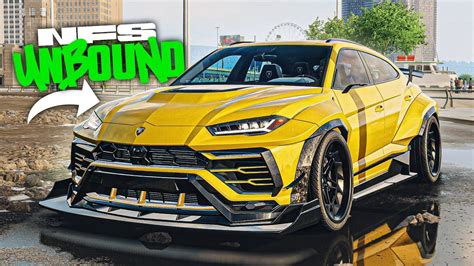 Need for Speed Unbound - Lamborghini Urus Widebody Customization ...