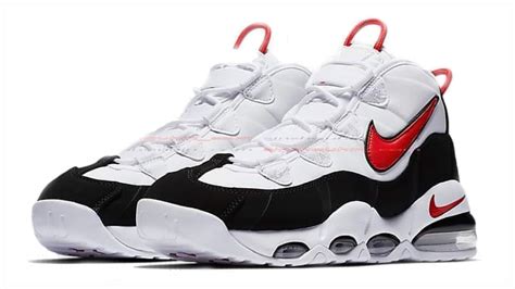 The Nike Air Max Uptempo 95 to Return in Original White/Black-True Red Makeup - WearTesters