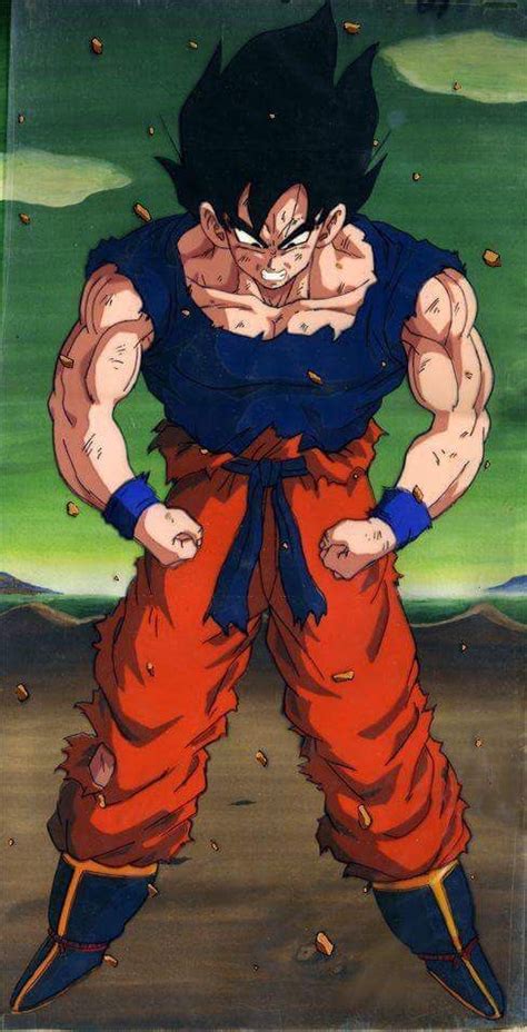 Goku Transforming Into SSJ For The Very First Time | Personagens de anime, Desenhos de anime ...