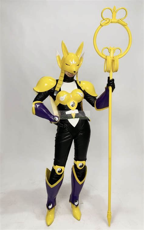 Custom Cheap Digimon Sakuyamon Cosplay Costume In Sakuyamon For Sale Online- Cosplay-Shops.com