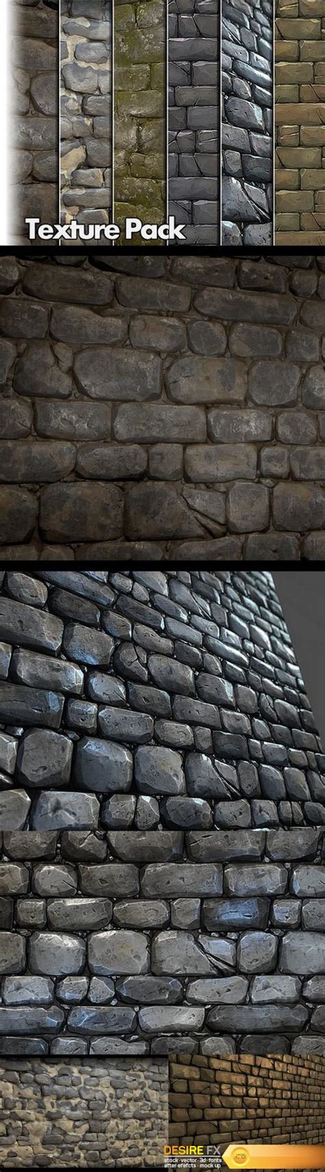 Desire FX 3d models | Stone Wall Texture Pack 01