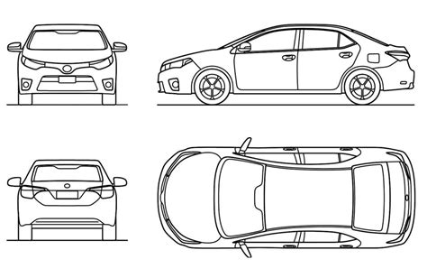 Cars CAD blocks - AppisCAD