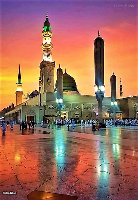 Subhanallah, beautiful view of Masjid Nabwi, Madina Munwarah, Saudi ...