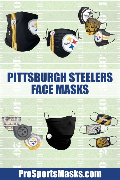 Pittsburgh Steelers Face Masks And Face Coverings | Pittsburgh steelers ...