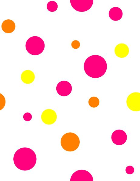 White Polka Dots Clip Art at Clker.com - vector clip art online, royalty free & public domain