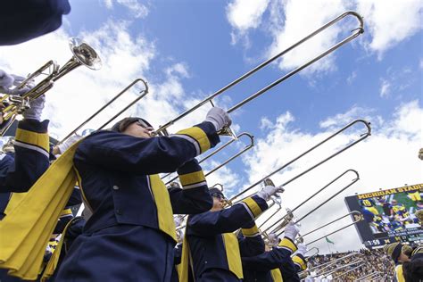 Trombones — Michigan Marching Band