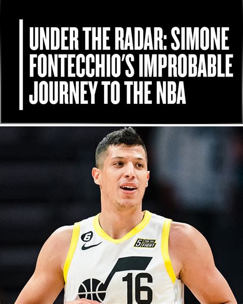 NBA.com tells the story of Simone Fontecchio - Breaking Latest News