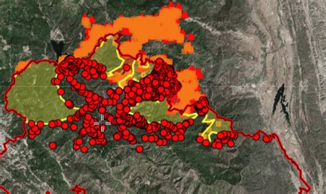 California fire map: Evacuation zone reaches fourth county – Chico ...