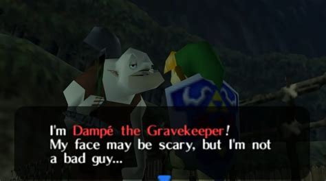 Bombers’ Notebook: Dampé (Ocarina of Time) - Zelda Universe