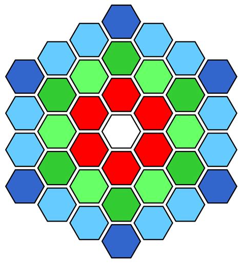 combinatorics - Determining Neighbors in a Geometric Hexagon Pattern ...