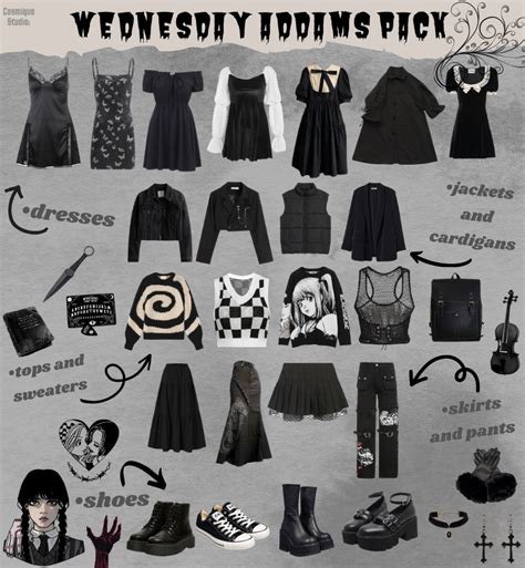 Wednesday Addams: An Aesthetic Guide to Gothic Princess - Cosmique Studio - Aesthetic Clothing