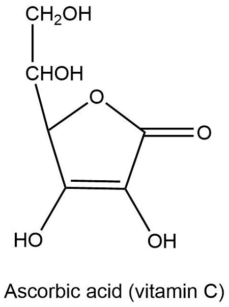 Vitamin C Structure Functional Groups