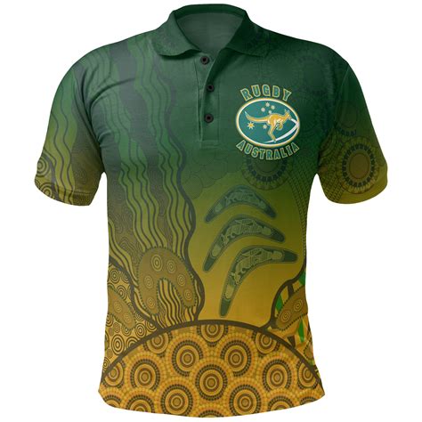 1stAustralia Polo Shirt, Aboriginal Australian Rugby Shirt - BN15 - 1st ...