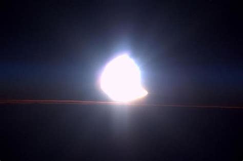 Far Out! Here's How Solar Eclipse Looked to Astronauts on ISS