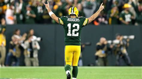 Aaron Rodgers Highlights Vs Bears || Heroic Comeback Down By 20 ...