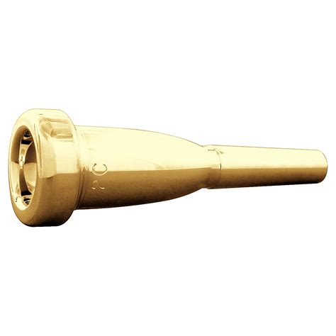 Bach Mega Tone Trumpet Mouthpieces in Gold - Woodwind & Brasswind