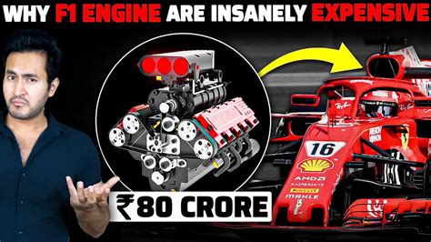 Why Does An F1 Racing Car ENGINE Cost ₹80,00,00,000 - YouTube