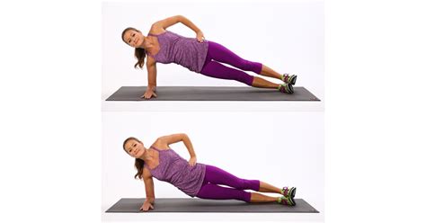 Side Plank Dips | Side Plank Variations | POPSUGAR Fitness Photo 2