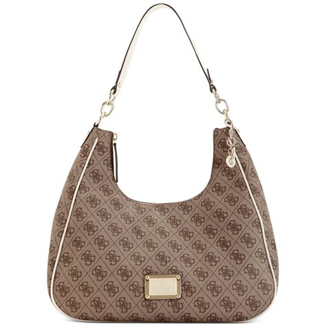 Guess Handbag Reama Hobo in Beige (Vanilla) | Lyst