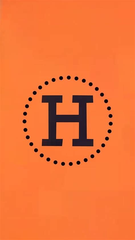 Hermes H Logo Wallpaper