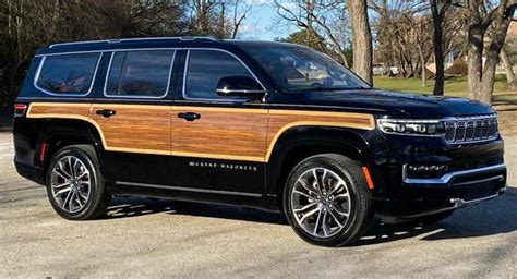 New Jeep Grand Wagoneer Gets Its Woodgrain Groove Back For $1,899 ...