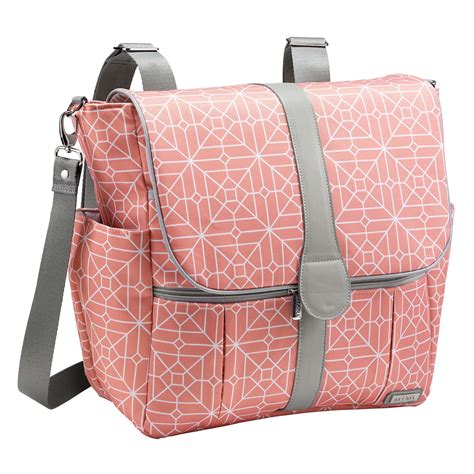 JJ Cole Backpack Diaper Bag Coral Tile - Walmart.com