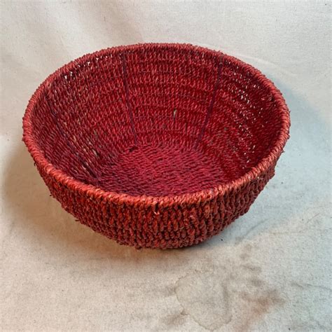 Red Basket - Etsy